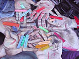 Chalky Hands Painting