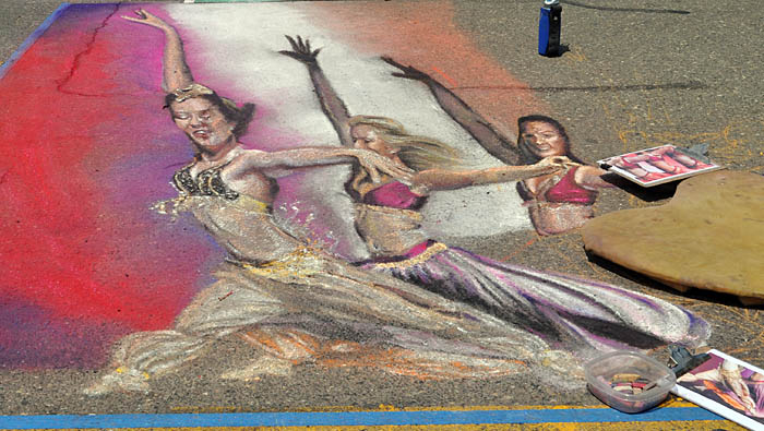 Recovery of the painting on Sunday