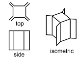 diagrams of Corinthian column model