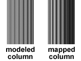modeled column and mapped column